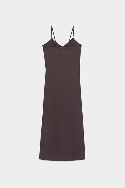 VESTIDO MODAL TACHAS ESCOTE